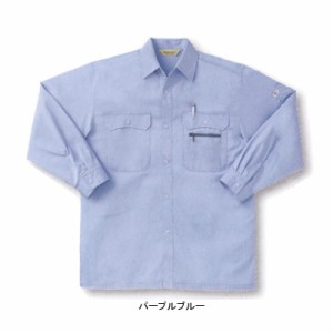 サンエス AD479 長袖シャツ 4L〜5L 作業服 作業着