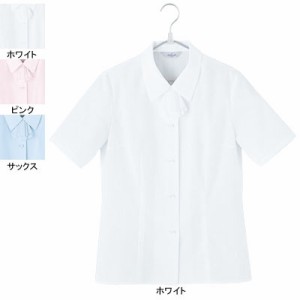 事務服・制服・オフィスウェア  ピエ B2430-01 半袖ブラウス 5号〜15号