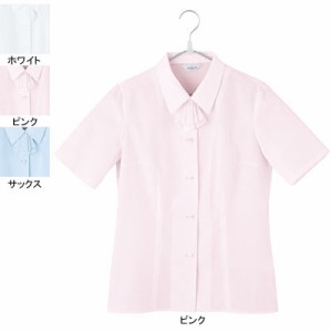 事務服・制服・オフィスウェア  ピエ B2430-38 半袖ブラウス 5号〜15号