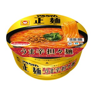 マルちゃん正麺 カップ うま辛担々麺 126g×12個入り (1ケース) (KT)