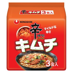 農心　辛ラーメンキムチ3食 120g×3食×12個入り(1ケース)（AH）