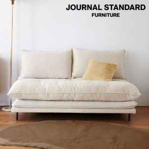 JOURNAL STANDARD FURNITURE PORTO SOFA Boucle IV ジャーナルスタンダードファニチャー ポルト ソファ 2P アイボリー インテリア ソファ