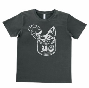 おもしろ　Tシャツ　鯖缶　スモーク