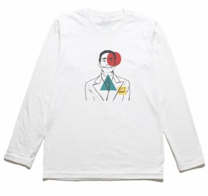 サルバドールダリ　おもしろデザイン　長袖Tシャツ　ロングスリーブ