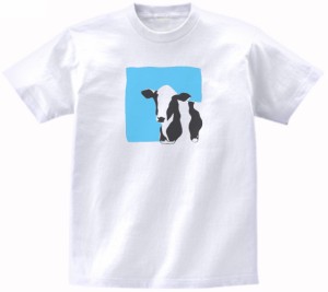 牛　おもしろデザイン　Tシャツ