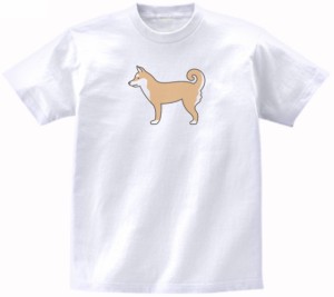 柴犬　おもしろデザイン　Tシャツ