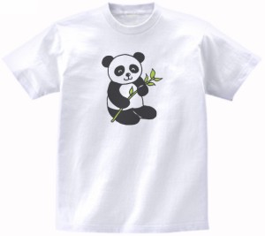 パンダ　おもしろデザイン　Tシャツ