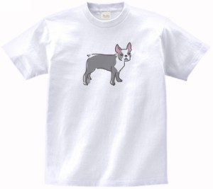 イヌ　犬　動物・生き物　Tシャツ　白