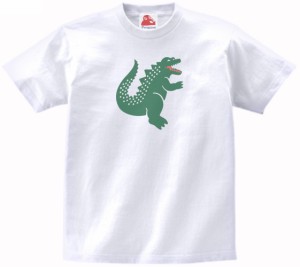 怪獣　動物・生き物　Tシャツ　白