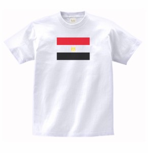 国　国旗　Tシャツ　エジプト　白