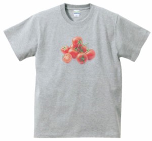 アセロラ　食べ物・飲み物・野菜　Tシャツ　グレー