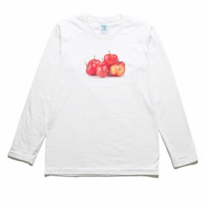 アセロラ　食べ物　飲み物　野菜　長袖Tシャツ　ロングスリーブ