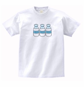 食べ物　野菜　Tシャツ　MILK　白