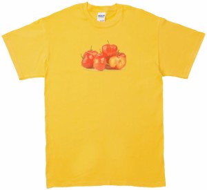 アセロラ　食べ物・飲み物・野菜　Tシャツ　イエロー