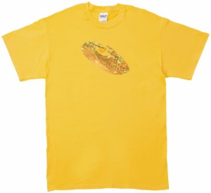 焼きそばパン　食べ物・飲み物・野菜　Tシャツ　イエロー