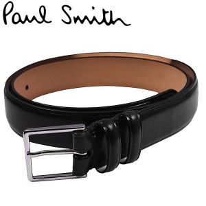 PAUL SMITH ベルト ブラック M1A-4946-ASUIT BLACK サイズ：32インチ(ウエスト79-89cm)