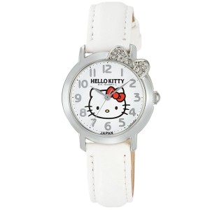 ハローキティ HELLO KITTY 子供用腕時計 日本販売限定モデル キャラクターウォッチ MADE IN JAPAN （日本製） 0001N002