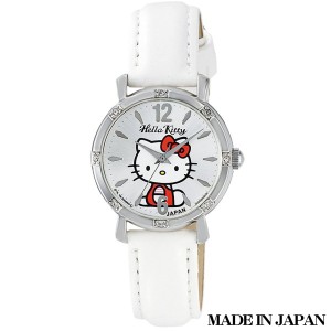 ハローキティ HELLO KITTY 子供用腕時計 日本販売限定モデル キャラクターウォッチ MADE IN JAPAN （日本製） 0003N002