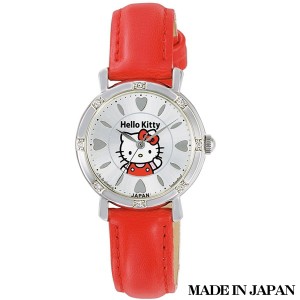 ハローキティ HELLO KITTY 子供用腕時計 日本販売限定モデル キャラクターウォッチ MADE IN JAPAN （日本製） 0003N003