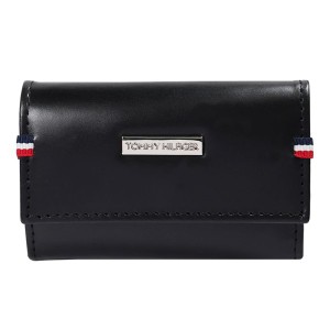 トミー・ヒルフィガー キーケース ブラック DEERFIELD TOMMY HILFIGER 31TL17x011 BK ギフトプレゼント 贈り物 誕生日祝い クリスマス