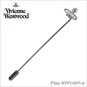 Vivienne Westwood ヴィヴィアンウエストウッド ピンズ ラベルピン シルバー BTP1007-2 ギフト プレゼント