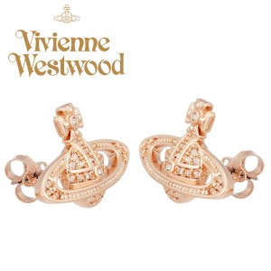 ヴィヴィアン・ウエストウッド Vivienne Westwood ピアス ピンクゴールドオーヴ MINI BAS RELIEF 62020033/G120 ギフト プレゼント