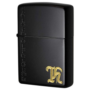 ジッポー ZIPPO ネームオブラブ K イオンマットブラック加工 レギュラーサイズ ネコポス便対応品