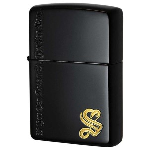 ジッポー ZIPPO ネームオブラブ S イオンマットブラック加工 レギュラーサイズ ネコポス便対応品