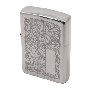 zippo ジッポー 2面加工 ハイポリッシュクローム Venetian High Polish Chrome 352 ネコポス便対応品