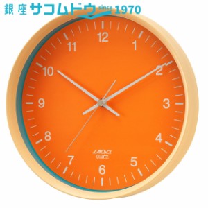 LANDEX ランデックス 掛け時計 フェイスオン YW9155OR 芳国産業 [4981480915519-YW9155OR]