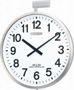 CITIZEN シチズン リズム時計工業 RHYTHM クロック 掛け時計 パルウエーブM611B 大型掛け時計(屋外用) 4MY611-B19