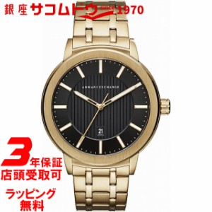 アルマーニエクスチェンジ ARMANI EXCHANGE 腕時計 メンズ AX1456 クォーツ ブラック ゴールド
