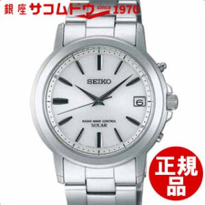 [店頭受取対応商品] セイコー スピリット SBTM167 電波ソーラー メンズ 腕時計 SEIKO SPIRIT シルバー