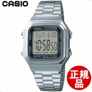 カシオ CASIO 腕時計 カシオ コレクション A178WA-1AJH メンズ シルバー 旧製品名A178WA-1AJF