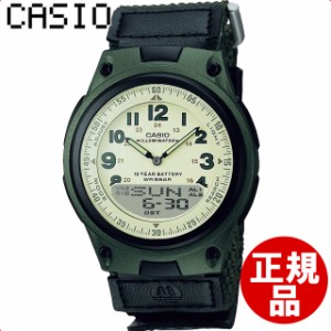 カシオ 腕時計 カシオ コレクション AW-80V-3BJH メンズ ブラック