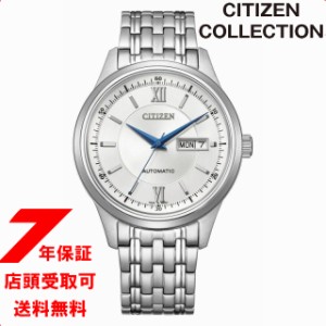 CITIZEN COLLECTION シチズンコレクション NY4050-62A メンズ メカニカルクラシックデイ＆デイト 腕時計