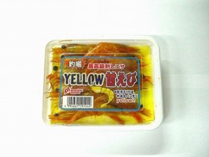 【釣りエサ】【つり物語】冷凍ＹＥＬＬＯＷ 甘えび　［冷凍商品］