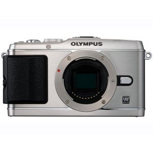 【中古　保証付 送料無料】OLYMPUS ミラーレス/一眼 PEN E-P3 ボディ シルバー / デジタルカメラ / ミラーレス/一眼レフカメラ/初心者