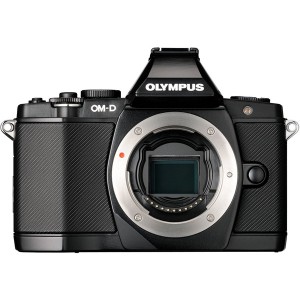  【中古　保証付 送料無料】OLYMPUS ミラーレス/一眼 OM-D E-M5 ボディ ブラック /ミラーレス一眼  ミラーレス一眼レフカメラ/初心者