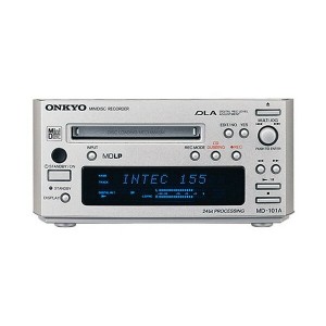 ONKYO MD-101A(S) INTEC155 MDデッキ MDデッキ MDコンポ MDウオークマン【中古】