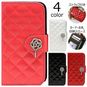 ★送料無料(速達メール便) Lumiel Rose Quilting Diary 手帳型 ケース iPhone 6s 6 Galaxy S6 S5