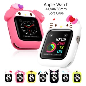 [受注生産] 送料無料(速達メール便) Sanrio Characters Apple Watch Silicone Case アップルウォッチケース