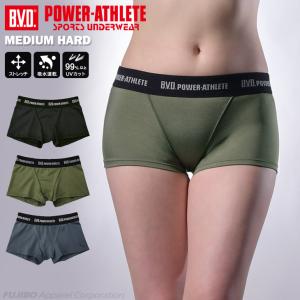 BVD レディース パワーアスリート ミディアムハード ボーイズレングス M/L/LL WEB限定 PLAD21