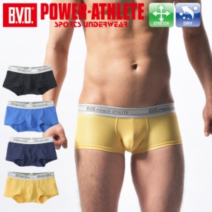 WEB限定 BVD POWER-ATHLETE メッシュ マイクロボクサーパンツ 吸水速乾 スポーツアンダーウェア メンズインナー 下着 ランニング pa361
