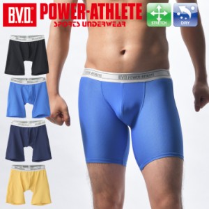 WEB限定 BVD POWER-ATHLETE メッシュ ハーフスパッツ 吸水速乾 スポーツアンダーウェア メンズインナー 下着 ランニング pa365