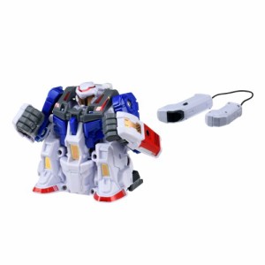 【送料無料】人機一体ブットバスター ホワイト・ガンッボンバー RC RC対戦ロボット 対戦ロボット ロボット ギミック バトル 男の子プレゼ