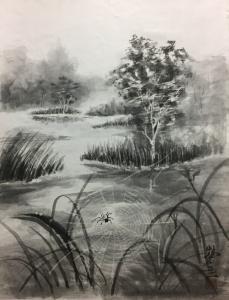 水墨画 壁紙の通販 Au Pay マーケット