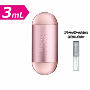 【3.0ｍL】キャロライナヘレラ 212 セクシー オーデパルファム 3.0mL [CarolinaHerrera]★ お試し ブランド 香水 アトマイザー ミニ