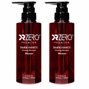 ドクターゼロ ダークヴァンス・グローイングシャンプー (女性用)300ml 2本 DR ZERO 【FTL国内出荷】 到着日時指定不可