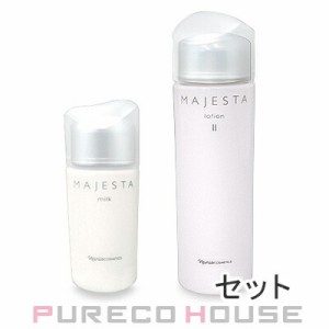 ナリス化粧品 マジェスタ ローション II (保護化粧水) 180ml + ミルク (乳液) 80ml 【セット】